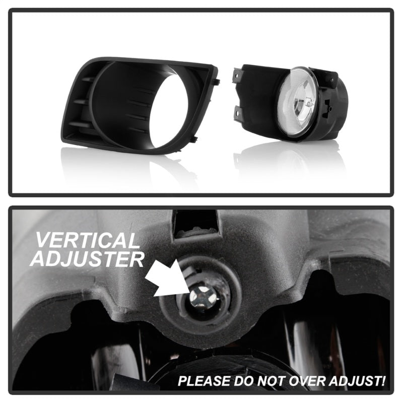 Spyder Toyota Sequoia 08-16 OEM Style Fog Lights w/OEM Fit Switch - Fog Bulbs-4145(Included) - Clear 5087133 5087133 Photo - Unmounted