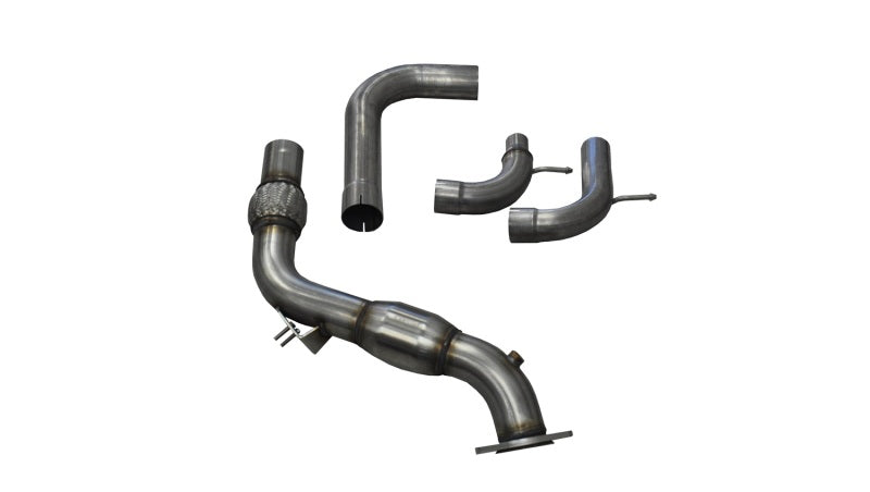 Corsa Performance 15-16 Ford Mustang 3in Downpipe with 200 Cell Catalytic Converter 14344 Photo - Primary