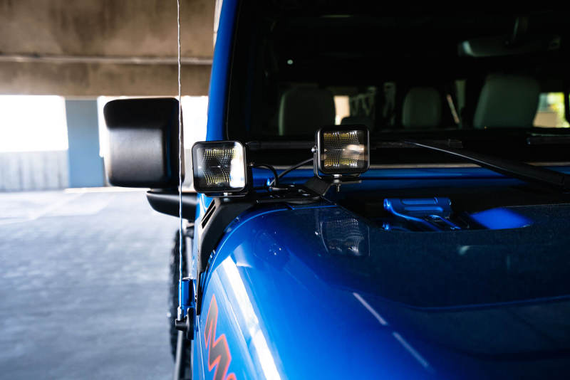 DV8 Offroad 20-22 Jeep JL 392/ Jeep JT Mojave Edition Dual Pod Light Mounts LBJL-06 LBJL-06 User 2