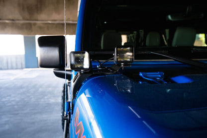 DV8 Offroad 20-22 Jeep JL 392/ Jeep JT Mojave Edition Dual Pod Light Mounts LBJL-06 LBJL-06 User 2