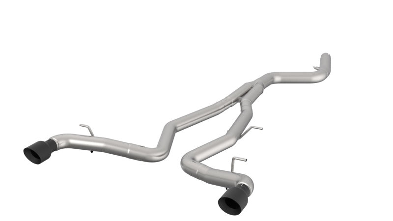 Kooks 2020 Toyota Supra 3.5in x 3in SS Muffler Delete Catback Exhaust w/Black Tips 44115210 44115210 Photo - Unmounted