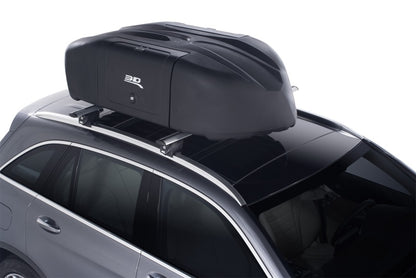 3D MAXpider Traveler Car Roof Box 161.5cm L x 78cm W x 42.2cm H - Black 6102 6102 Photo - Mounted