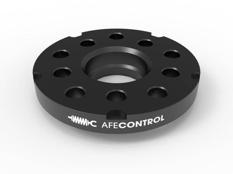 aFe CONTROL Billet Aluminum Wheel Spacers 5x100/112 CB57.1 18mm - Volkswagen/Audi 610-611003-B 610-611003-B Photo - Close Up