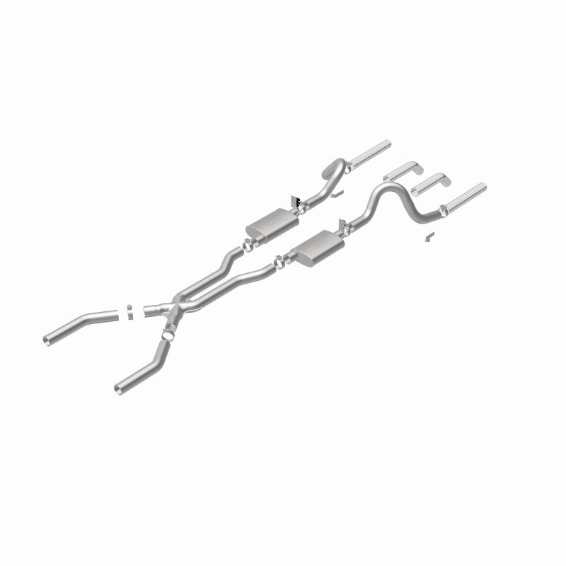 MagnaFlow Ford Mustang Street Series Crossmember-Back Performance Exhaust System 15819 360 Degree Image Set