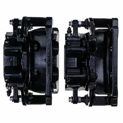 PowerStop Power Stop 19-20 Dodge Charger Front Black Calipers - Pair (w/Bracket) S5016BLK S5016BLK Photo - out of package
