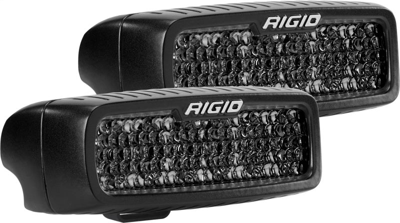 Rigid Industries SR-Q Series PRO Midnight Edition - Spot - Diffused - Pair 905513BLK 905513BLK Photo - Unmounted