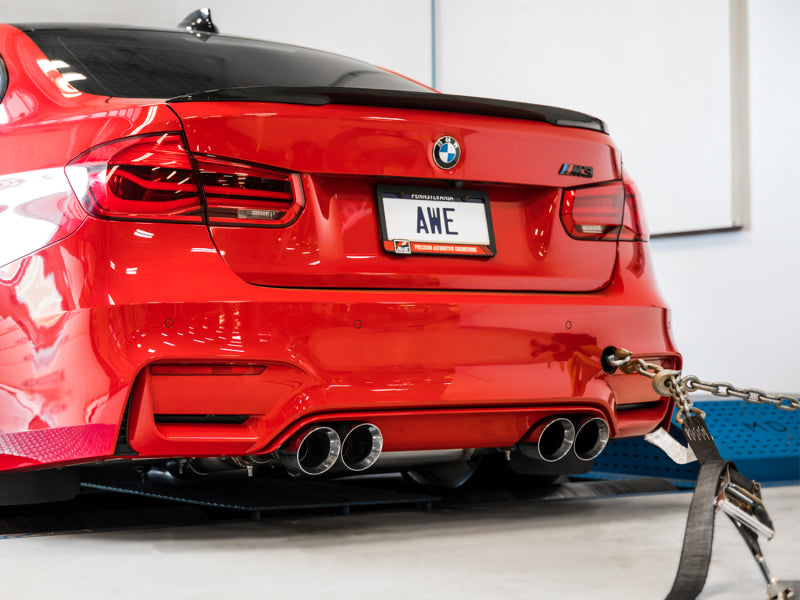 AWE Tuning License Plate Frame 9510-11058 9510-11058 Photo - Mounted