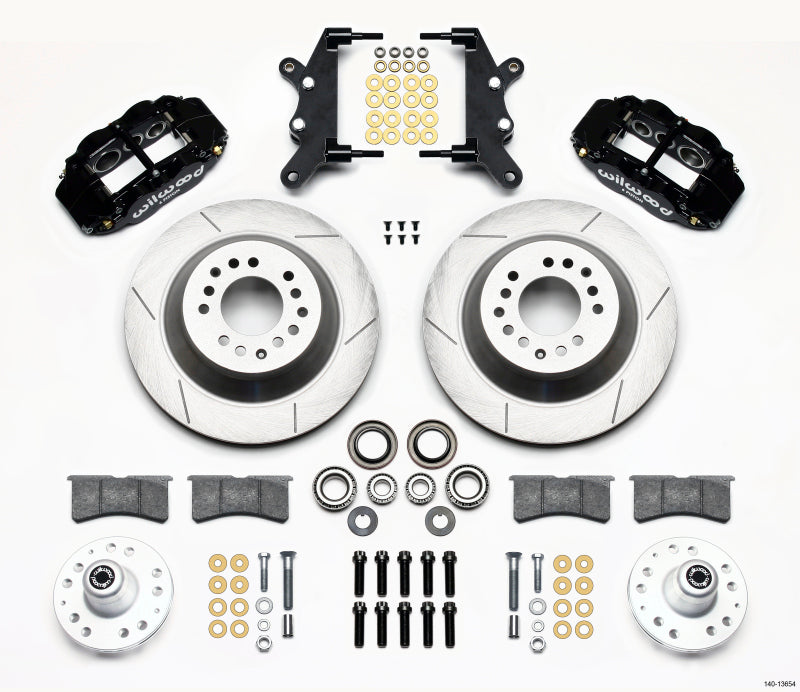 Wilwood Narrow Superlite 6R Front Hub & 1PC Rtr Kit 12.88in 60-68 Ford / Mercury Full Size / Galaxie 140-13654 140-13654 Photo - Primary