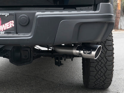 aFe Cat-Back Exhaust System, MACH Force-Xp, 3in 409 Stainless Steel 49-44097-P Photo - Mounted
