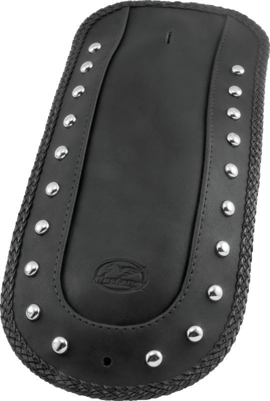 Mustang Motorcycle Mustang 98-11 Yamaha V-Star Classic Fender Bib w/Studs - Black 78115 78115 Photo - Primary