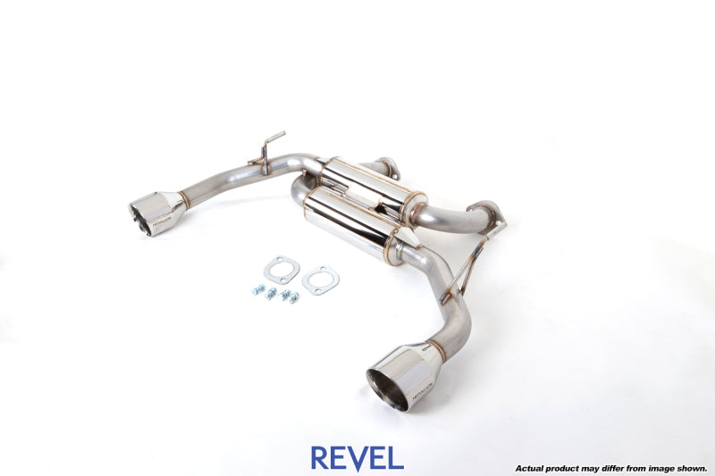 Revel Medallion Touring-S Catback Exhaust - Dual Muffler / Axle Back 14-15 Infiniti Q50 AWD/RWD T70176AR