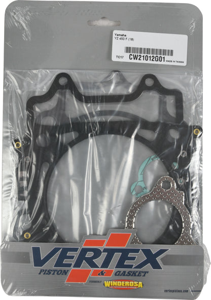 Cylinder Works 19-20 Yamaha WR 450 F 450cc +2mm Big Bore Top-End Gasket Kit 99mm CW21012G01 CW21012G01 Photo - Primary