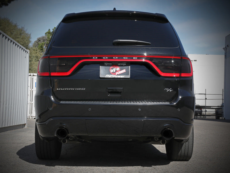 aFe 11-21 Dodge Durango V6-3.6L / V8-5.7L MACH Force-Xp 304 SS Cat-Back Exhaust System w/ Black Tip 49-32086-B 49-32086-B Photo - Mounted