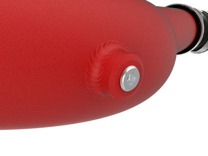 aFe 20-23 Ford Explorer ST V6 3.0L (tt) BladeRunner 2-3/4in Aluminum Cold Charge Pipe - Red 46-20659-R 46-20659-R Photo - Close Up