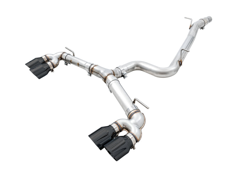 AWE Tuning MK7.5 Golf R Track Edition Exhaust w/Diamond Black Tips 102mm 3015-43148 3015-43148 Photo - Primary
