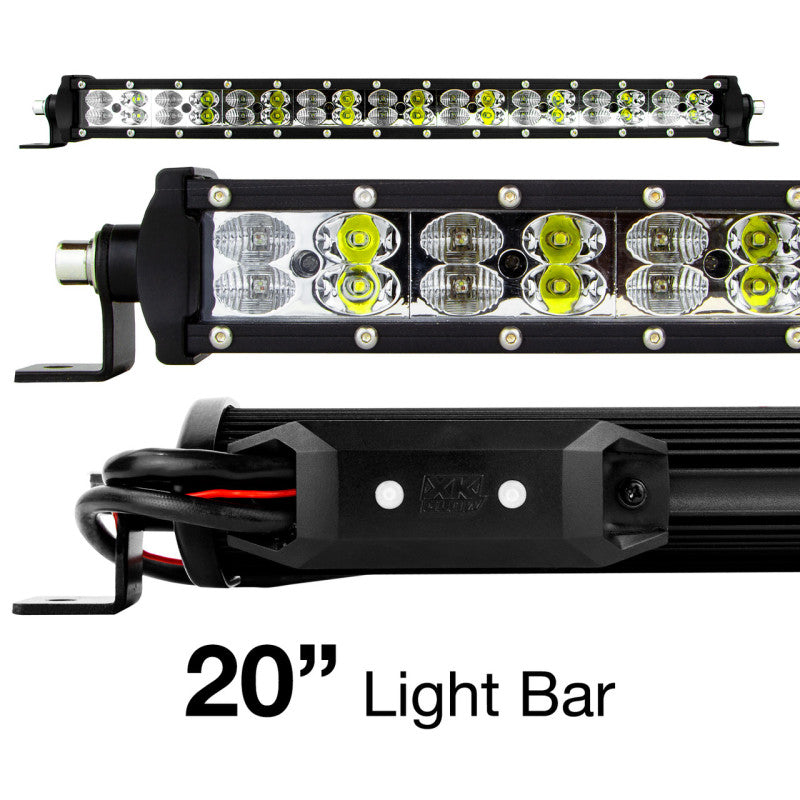 XKGLOW XK Glow RGBW Light Bar High Power Offroad Work/Hunting Light w/ Bluetooth Controller 20In XK-BAR-20 XK-BAR-20 User 1