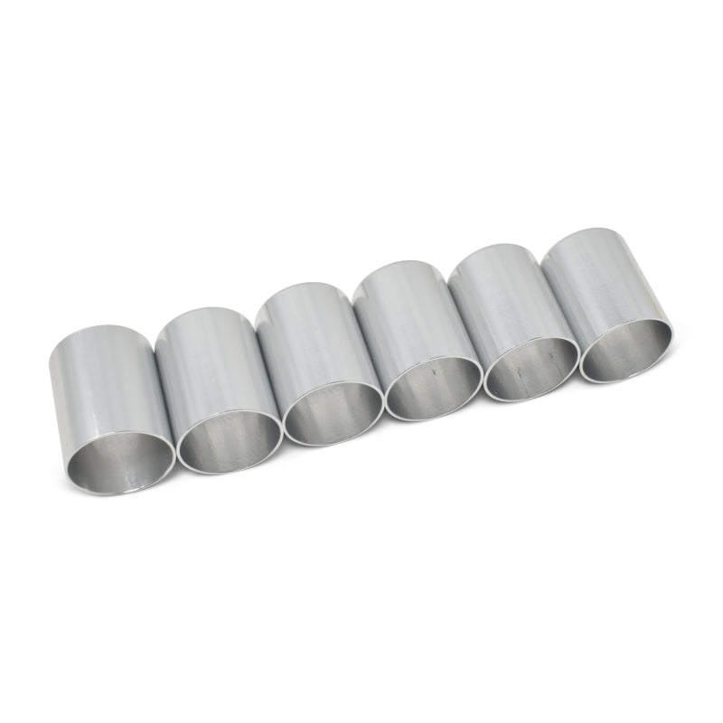 Russell Replacement Crimp Collars #10 Clear Anodized Qty of 6 610383 Photo - out of package