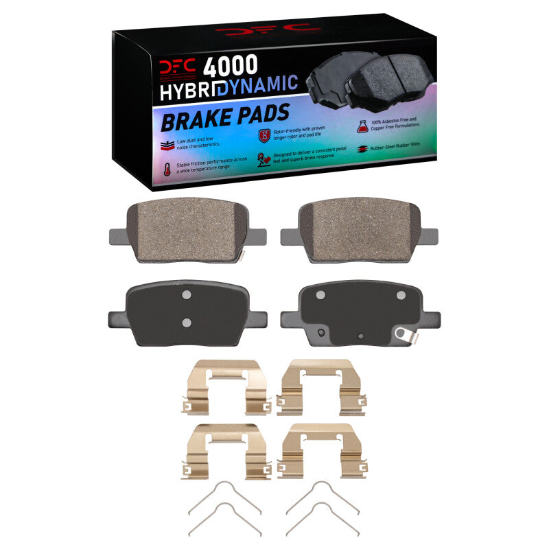 DFC DFC 4000 HybriDynamic Brake Pads Brakes, Rotors & Pads Brake Pads - OE main image