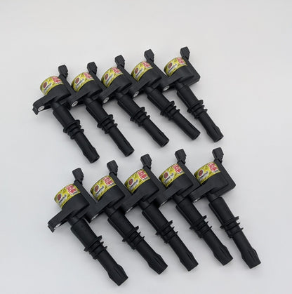 Granatelli Motor Sports Granatelli 05-10 Ford 6.8L V10 3V Truck/SUV Street Fighter Coil On Plug Coil Packs (Set of 10) 21-3001-SF10 21-3001-SF10 Photo - Primary