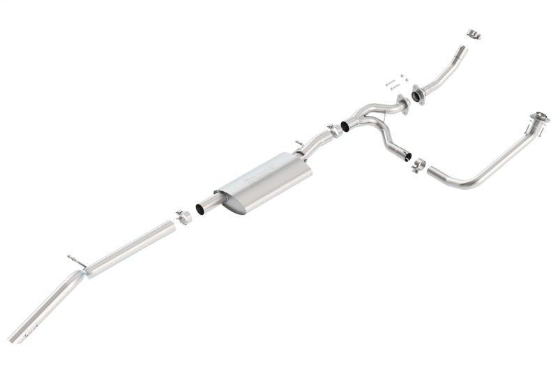 Borla 12-15 Jeep Wrangler 3.6L V6 Auto/Manual Trans Turndown Tip Dual Left Rear Exit Exhaust 140634 140634 Photo - Primary