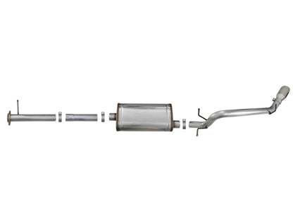 aFe Cat-Back Exhaust System, MACH Force-Xp, 3in 409 Stainless Steel 49-44097-P Photo - Unmounted