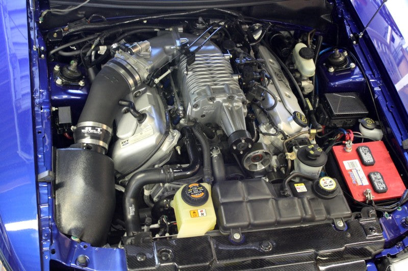 JLT 03-04 Ford Mustang SVT Cobra Black Textured Ram Air Intake Kit w/Red Filter RAI2-FMC-0304 RAI2-FMC-0304 Photo - Primary