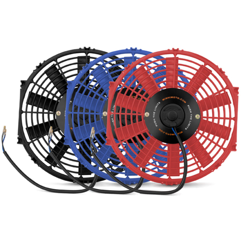 Mishimoto   12 inch  Electric Slim Fan Red MMFAN-12RD User 2