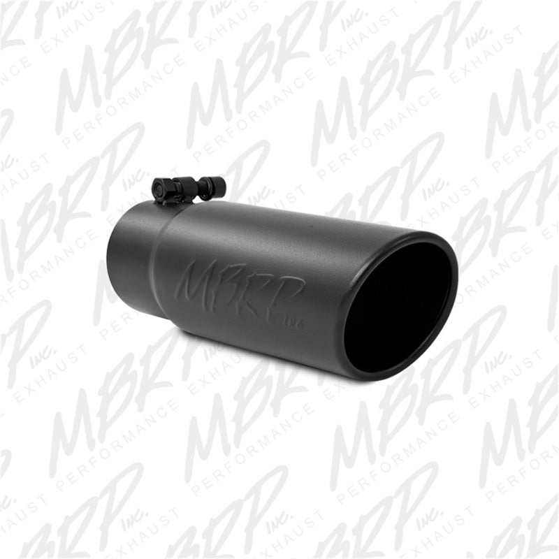 MBRP Stainless Steel Tip 3.5 in OD 3in Inlet 10in L MBRT5115BLK T5115BLK Photo - Primary