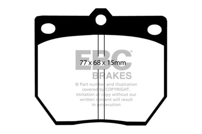 EBC Disc Brake Pad Set DP2273 Photo - Primary