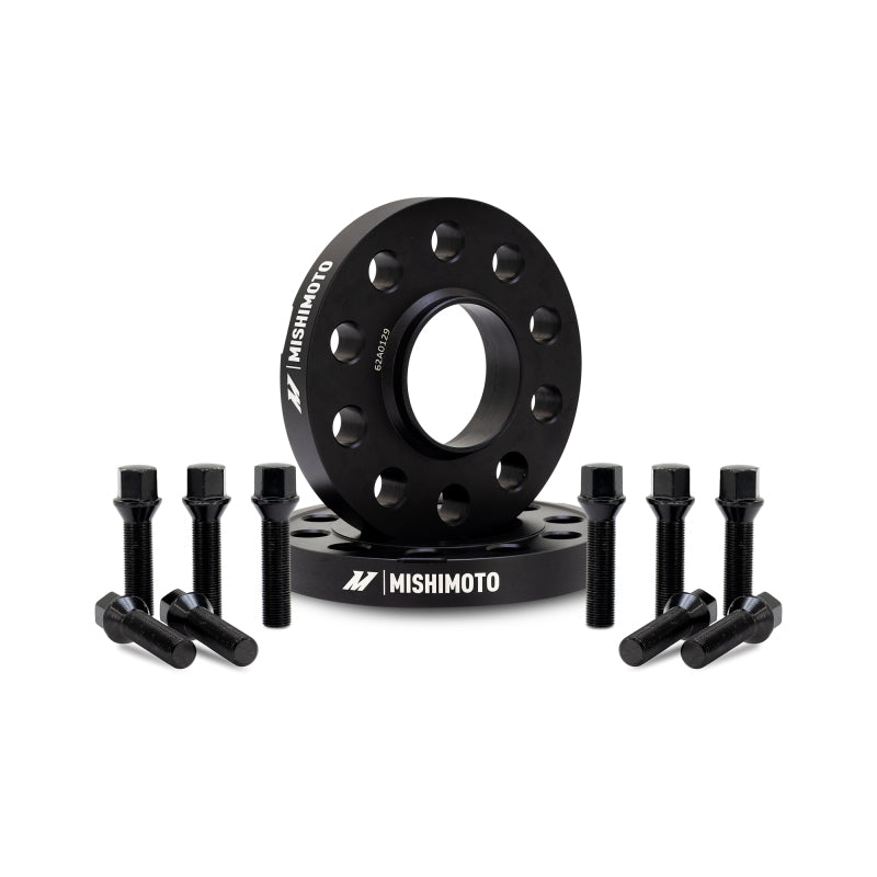 Mishimoto Wheel Spacers - 5x112 - 66.5 - 20 - M14 - Black MMWS-015-200BK MMWS-015-200BK Photo - Primary