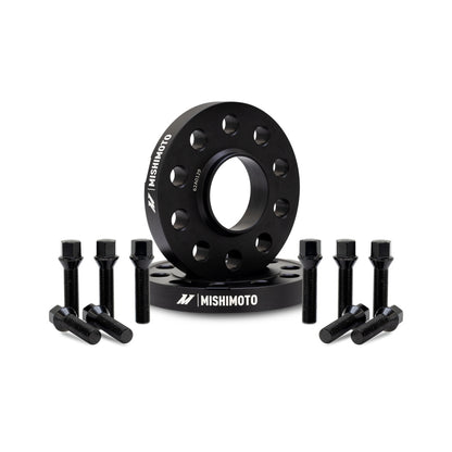 Mishimoto Wheel Spacers - 5x112 - 66.5 - 20 - M14 - Black MMWS-015-200BK MMWS-015-200BK Photo - Primary
