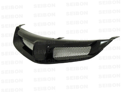 Seibon Mugen Style Carbon Fiber Grille Honda Civic 4Dr 2006-2010 FG0608HDCV4J-MG FG0608HDCV4J-MG Photo - Primary