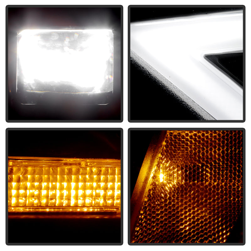 SPYDER Apex 14-20 Toyota 4Runner High-Power LED Module Headlights - Black (PRO-YD-T4R14AP-SEQ-BK) 5088697 5088697 User 6