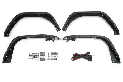 DV8 Offroad 18-23 Jeep Wrangler JL Slim Fender Flares FDJL-07 FDJL-07 Photo - Unmounted
