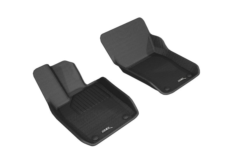 3D MAXpider 2017-2019 Porsche Panamera Kagu 1st Row Floormat - Black L1PO01711509 L1PO01711509 Photo - Primary