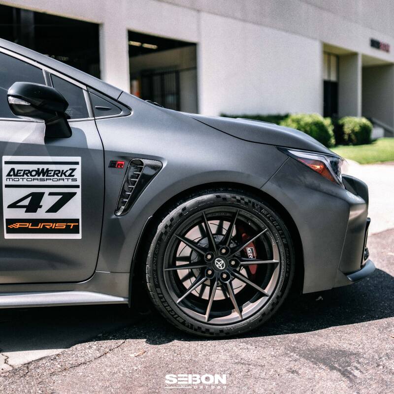 Seibon 2023 Toyota GR Corolla Carbon Fiber Fender Vents FD23TYGRCOR FD23TYGRCOR User 1