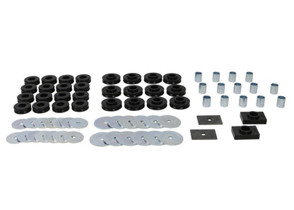 Whiteline 1955-1957 Chevrolet Bel Air Body Mount Bushing Set W93563 W93563 Photo - Close Up