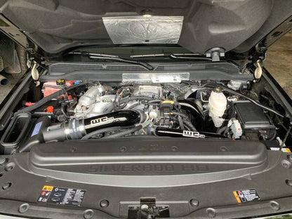 Wehrli 17-19 Chevrolet 6.6L L5P Duramax 4in Intake Pipe (Use w/OEM Air Box) - WCFab Grey WCF100709-GRY WCF100709-GRY User 2