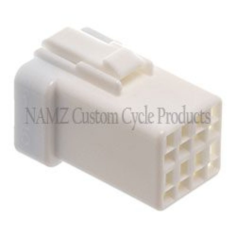 NAMZ JST 8-Position Female Connector Receptacle w/Wire Seal NJST-08R NJST-08R Photo - Primary