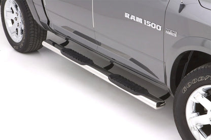 LUND 10-17 Dodge Ram 2500 Crew Cab 5in. Oval Straight SS Nerf Bars - Polished 23984003 23984003 Photo - Mounted