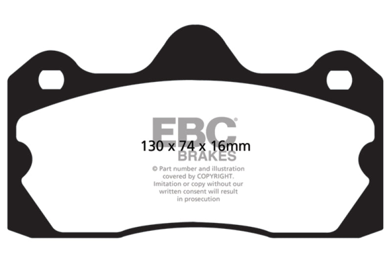 EBC Disc Brake Pad Set DP3060C Photo - Primary
