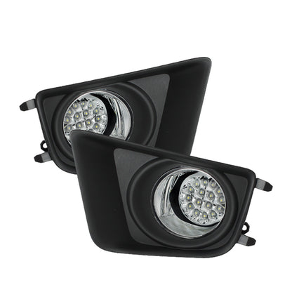 Spyder Toyota Tacoma 2012-2015 LED Fog Lights w/Switch Clear FL-LED-TTA2012-C 5075154 5075154 Photo - Primary