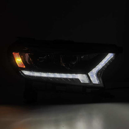 AlphaRex 2019+ Ford Ranger PRO-Series Proj Headlights Plank Style Black w/Seq Signal/DRL 880120 880120 User 2