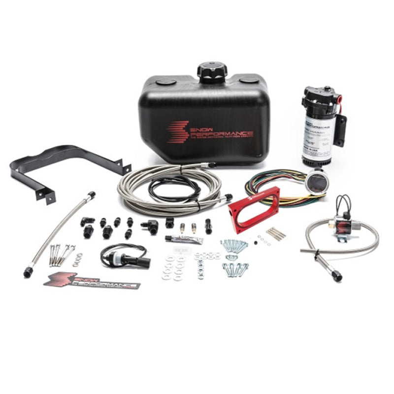 Snow Performance 05-10 Mustang Stg 2 Boost Cooler Water Injection Kit (SS Braided Line & 4AN) SNO-2130-BRD SNO-2130-BRD Photo - Primary