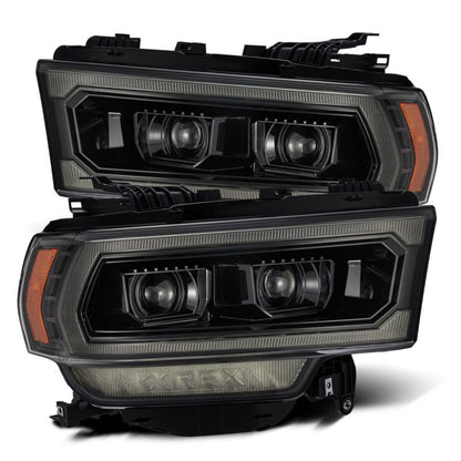 AlphaRex 19-21 Ram 2500 PRO-Series Projector Headlights Plank Style Alpha Black w/Activation Light 880546 880546 User 1