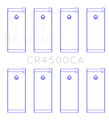 King Engine Bearings Nissan Yd22/Yd25 (Size +0.50mm) Connecting Rod Bearing Set CR4500CA0.5 CR4500CA0.5 Photo - Primary