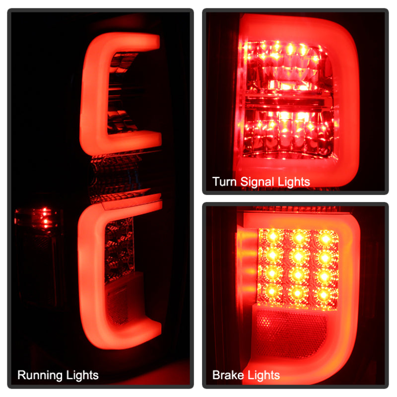 Spyder Toyota Tundra 2014-2016 Light Bar LED Tail Lights Black ALT-YD-TTU14-LED-BK 5080196 5080196 User 1