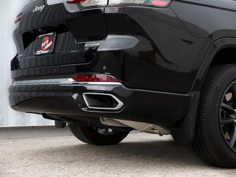 aFe Vulcan Series 2.24in SS Cat-Back Exhaust 21-23 Jeep Grand Cherokee L V8 5.7L 49-38100 49-38100 Photo - Mounted