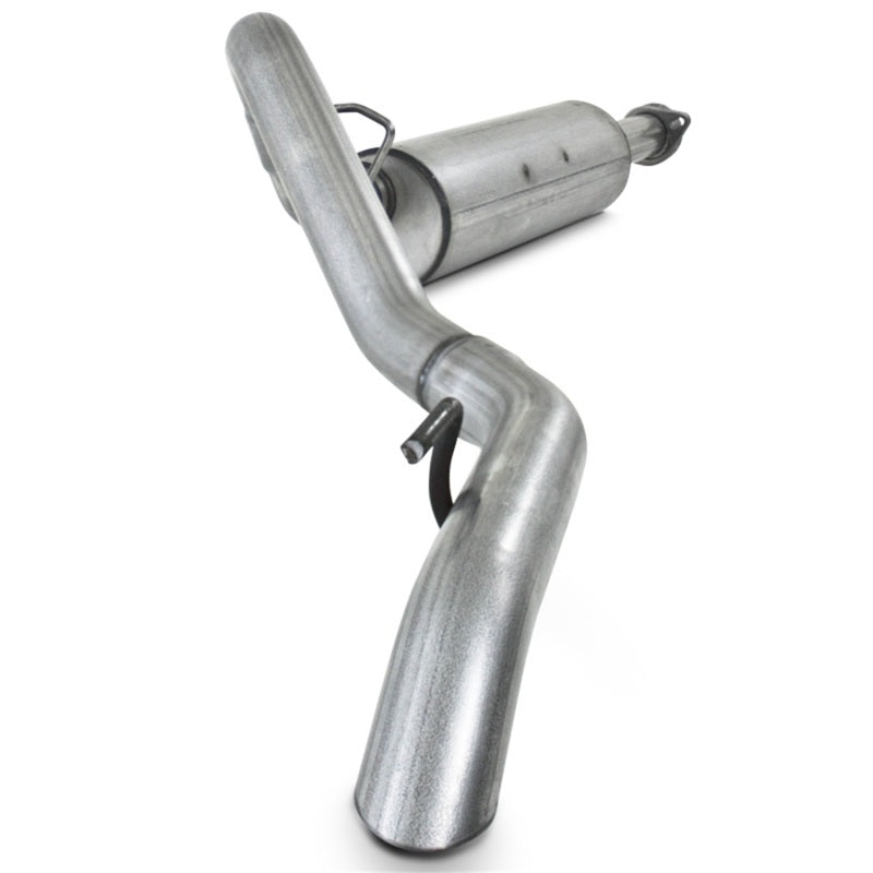 MBRP 04-06 Jeep Wrangler (TJ) Unlimited 4 0L I-6 Cat Back Single Aluminized S5520AL Photo - Primary