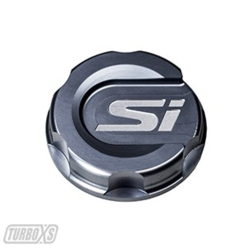 Turbo XS 2016+ Honda Civic Grey Oil Cap HC-OC-GRY-SI HC-OC-GRY-SI Photo - Primary